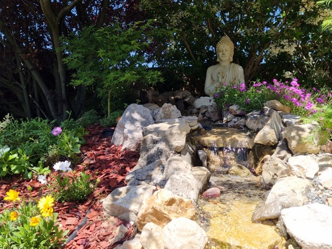 CascaZen Émotion – cascade de jardin élégante